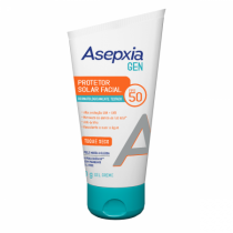 Asepxia Gen Protetor Solar Facial FPS 50 Toque Seco 40g