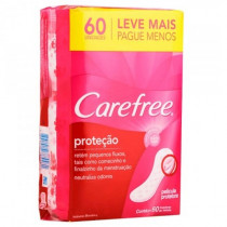 Protetor Diário Carefree Proteção com Perfume 60 unidades