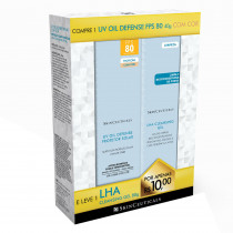 Kit Skinceuticals Protetor FPS 80 com cor 40g + LHA Gel 80g