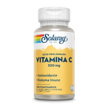 Vitamina C 500mg Solaray com 100 Comprimidos