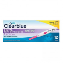 Teste de Ovulação Digital Clearblue com 10 Testes