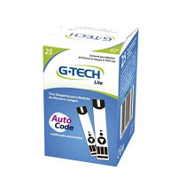 Tiras Reagentes Medição de Glicose G-Tech 25 Unidades