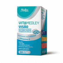 Vitamedley Visão Suplemento Alimentar 30 Cápsulas