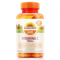Vitamina C 1000mg Sundown Vegetariano 133 Comprimidos