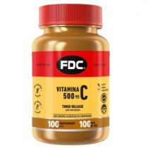 Vitamina C 500mg FDC Ação Prolongada 100 Comprimidos