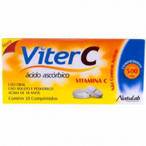 Viter C 500mg com 20 Comprimidos