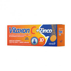Vitaxon C + Zinco 10 Comprimidos Efervescentes 
