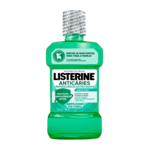 Listerine Anticáries Sem Álcool Menta Suave 250ml