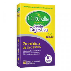 Probiótico Culturelle Saúde Digestiva 10 cápsulas 