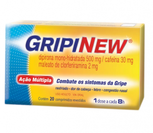 Gripinew Antigripal com 20 Comprimidos