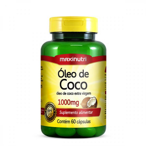 Oleo de Coco extra virgem 100mg - 60 capsula