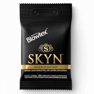 Preservativo Blowtex skyn com 3 unidades