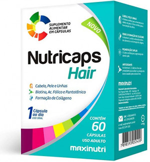 Nutricaps Hair Maxinutri 60 Cápsulas