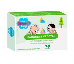 Sabonete Vegetal Turma da Mônica Baby 80g