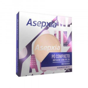  Asepxia Pó Compacto Marfim FPS 20 Matte 10g