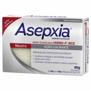Asepxia Sabonete Antiacne Neutro 80g