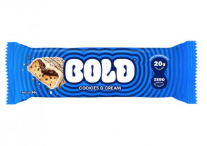 Bold Barrinha de Proteína Sabor Cookies & Cream 60g