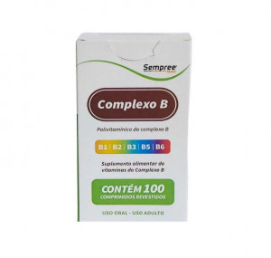 Complexo B Polivitamínico com 100 Comprimidos