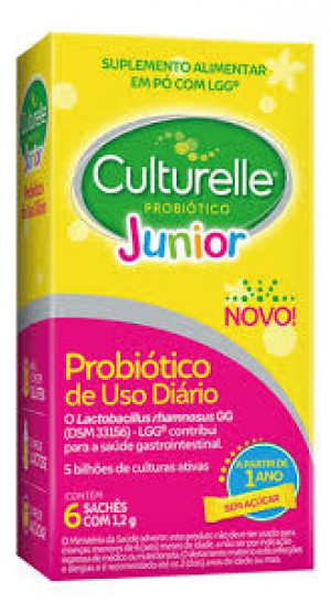 Probiótico Culturelle Junior 6 sachês 1,2g