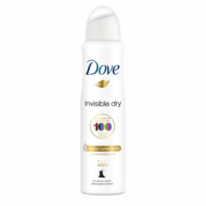 Desodorante Dove Aerosol Invisible Dry 150ml