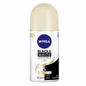 O Nivea Invisible Black & White Toque de Seda é o primeiro desodorante antimanchas pós-depilatório, além de evitar manchas brancas nas roupas pretas e manchas amarelas nas roupas brancas.