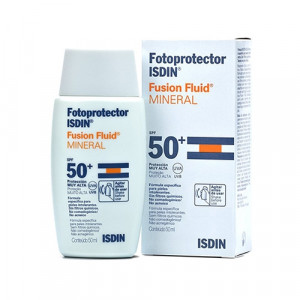 Fotoprotector Fusion Fluid Mineral FPS 50 Isdin 50ml