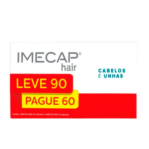 Imecap Hair Cabelos e Unhas com 90 Cápsulas