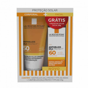 Kit Anthelios XL Protect FPS 50 Corporal 200ml + FPS 60 Facial 25g