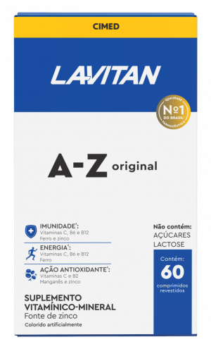 Lavitan A-Z Cimed com 60 Comprimidos