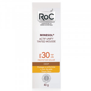 Minesol Actif Unify Tinted Mousse Deep FPS 30 Roc 40g