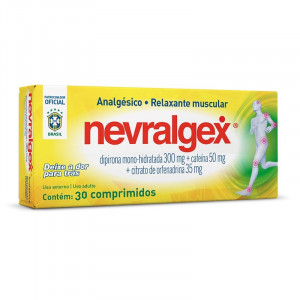 Nevralgex 300 + 50 + 35mg Cimed 30 comprimidos