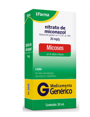 Nitrato de Miconazol 20mg/g com 30ml