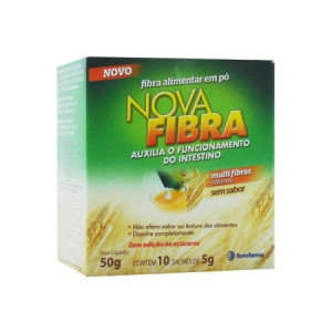 Novafibra Eurofarma com 10 Sachês de 5g