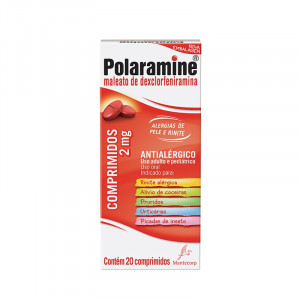 Polaramine 2mg 20 comprimidos