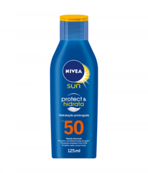 Protetor Solar Nivea Sun FPS 50 Protect & Hidrata 125ml
