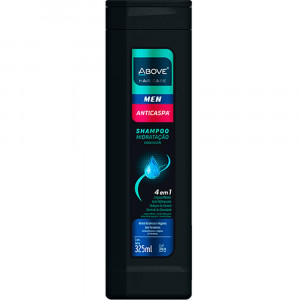Shampoo Anticaspa Above Men Hidratação 325ml