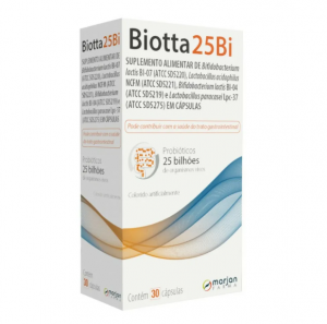 Suplemento Alimentar Biotta 25Bi com 30 Cápsulas