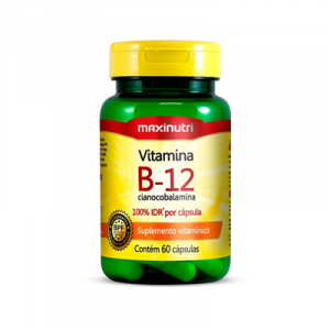 Vitamina B-12 Maxinutri 60 Cápsulas