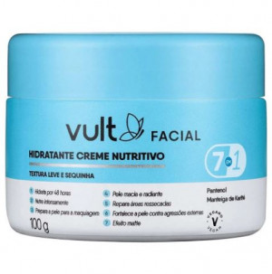 Vult Creme Nutritivo Hidratante Facial Vegano 100g